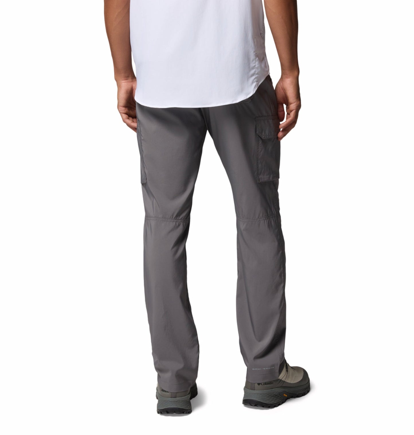 men grey omni shade silver ridge utility pant plus size