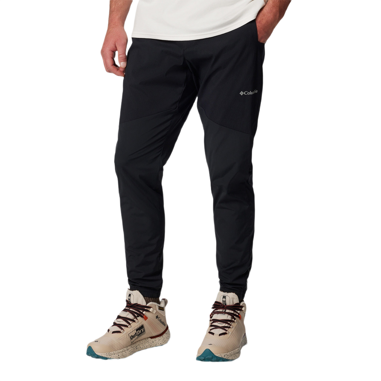 Columbia Men Black Omni-Shield Tech Wind Pant