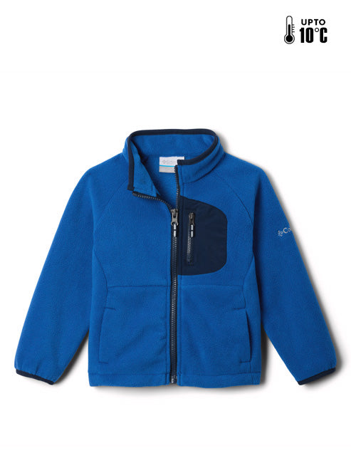 Columbia Kids Unisex Navy Blue Fast Trek IV Fleece Jacket