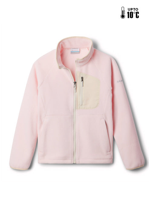 Columbia Kids Unisex Pink Fast Trek IV Fleece Jacket