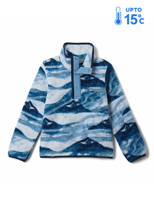 Columbia Kids Unisex Blue Helvetia II Pullover