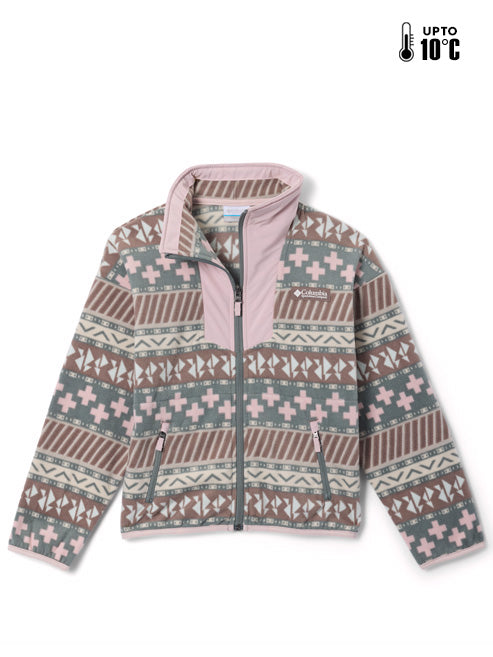 Columbia Kids Unisex Brown Sequoia Grove Fleece Jacket