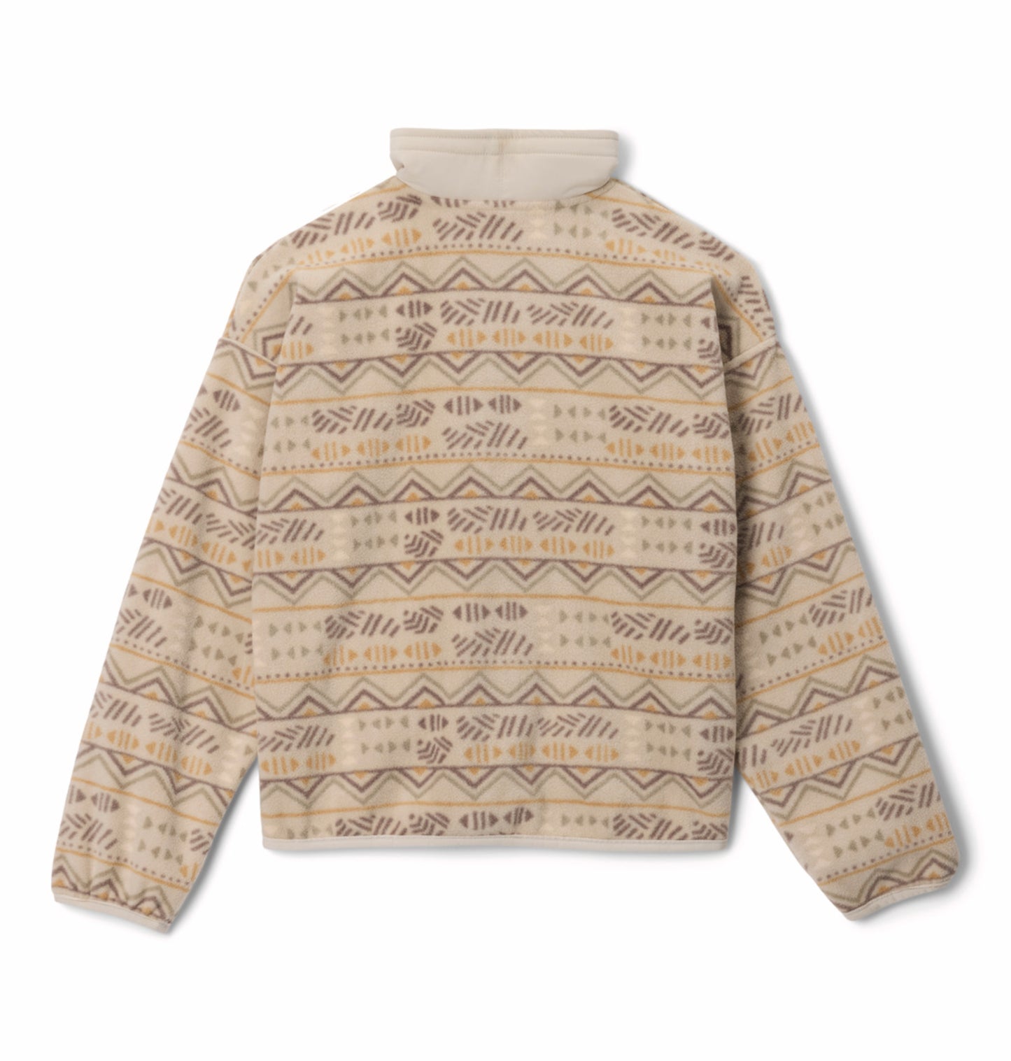 Columbia Kids Unisex Beige Sequoia Grove Printed Fleece Jacket
