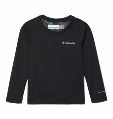Columbia Kids Unisex Black OmniHeat Reflective Midweight Crew 2 Thermal Top (Non-Returnable)