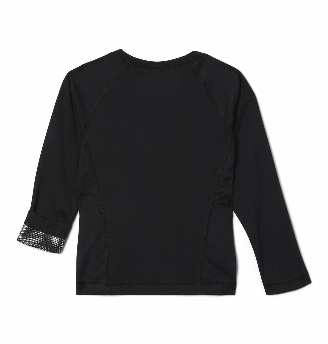 Columbia Kids Unisex Black Midweight Crew 2 Baselayer Top (Non Returnable)