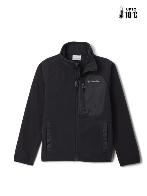 Columbia Kids Unisex Black Fast Trek V Fleece Jacket