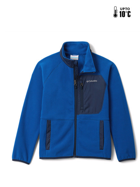 Columbia Kids Unisex Blue Fast Trek V Fleece Jacket