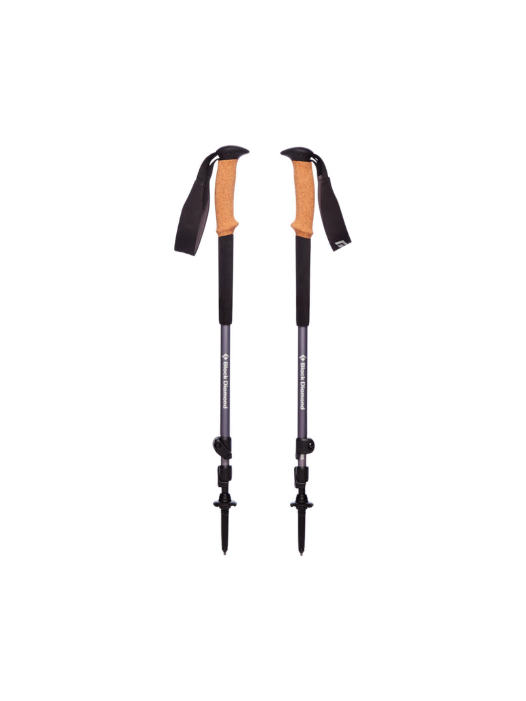Black Diamond Unisex Grey Trail Cork Trekking Poles