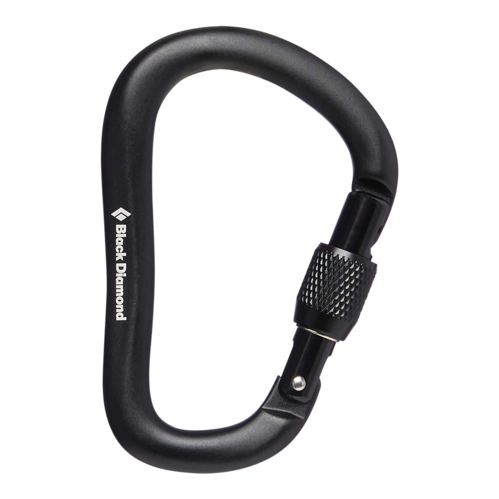 Black Diamond Unisex Black Rocklock Screwgate Carabiner
