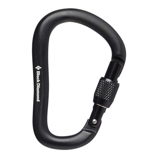 Black Diamond Unisex Black Rocklock Screwgate Carabiner
