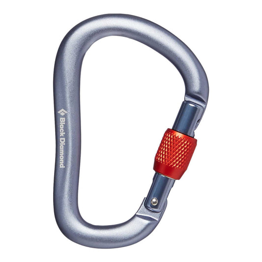 Black Diamond Unisex Grey Rocklock Screwgate Carabiner