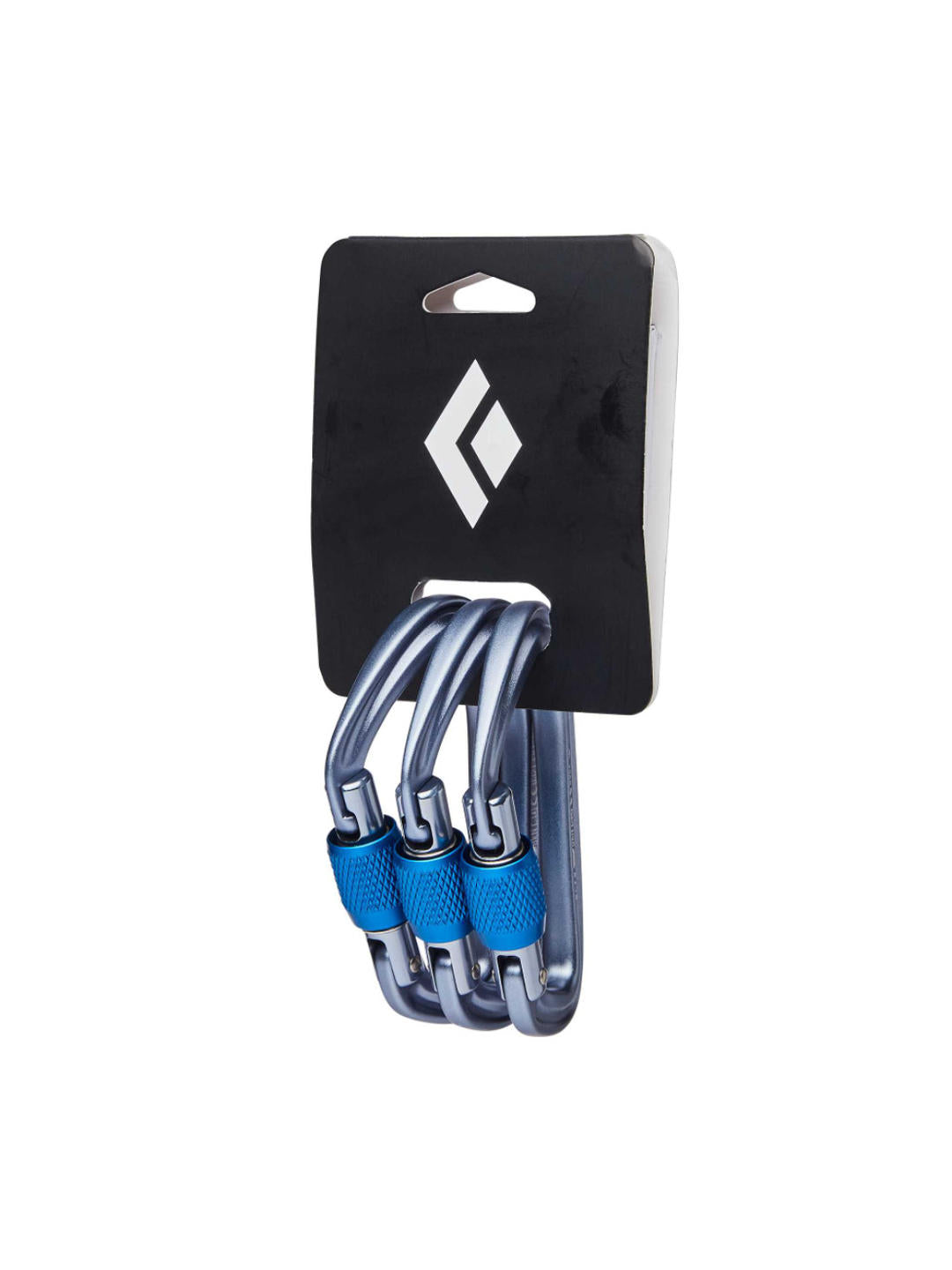 Black Diamond Unisex Grey Hotforge Scrwgt Carabiner Pack of 3