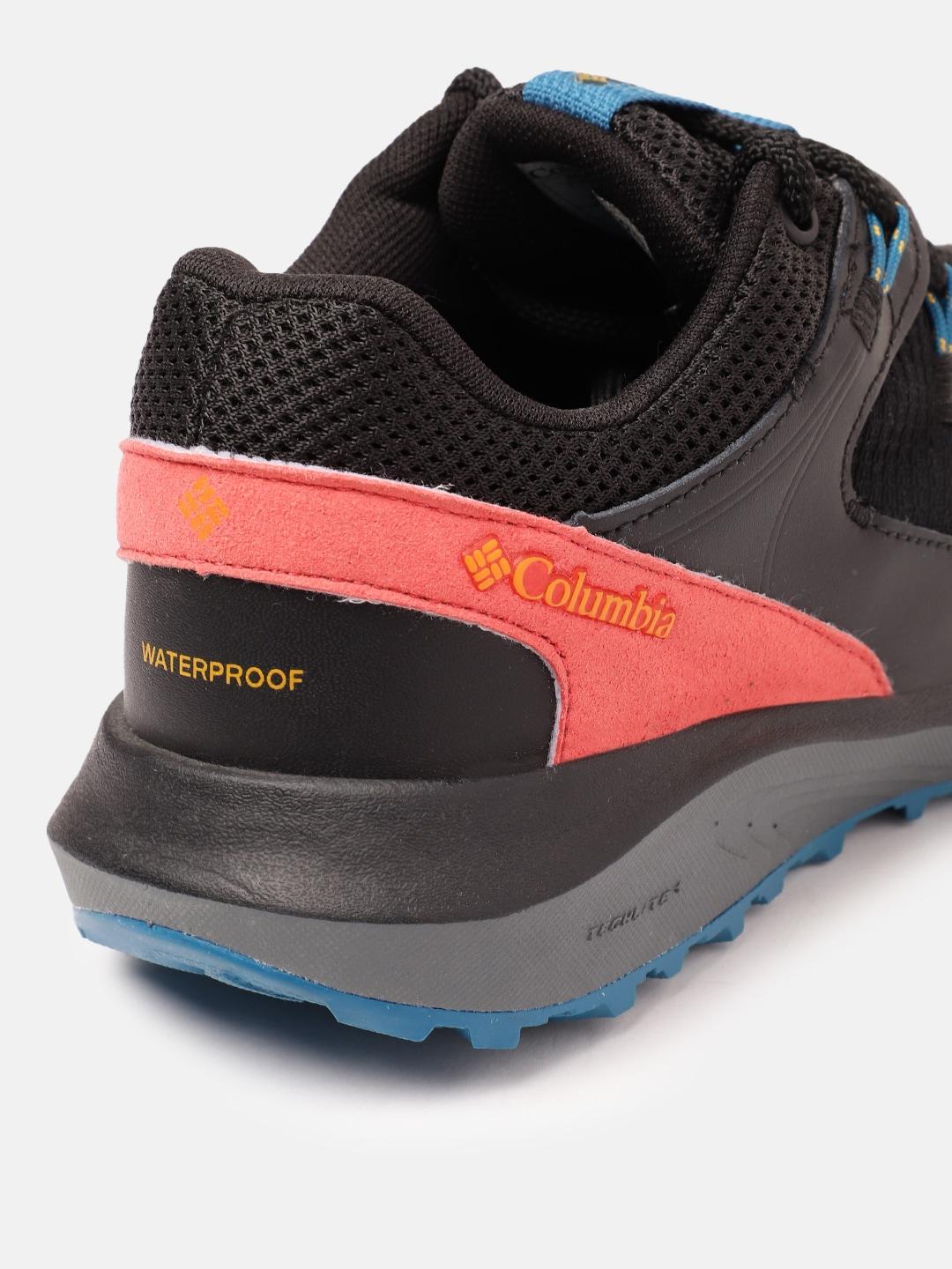 Columbia Women Black TRAILSTORM Water Resistant Shoes