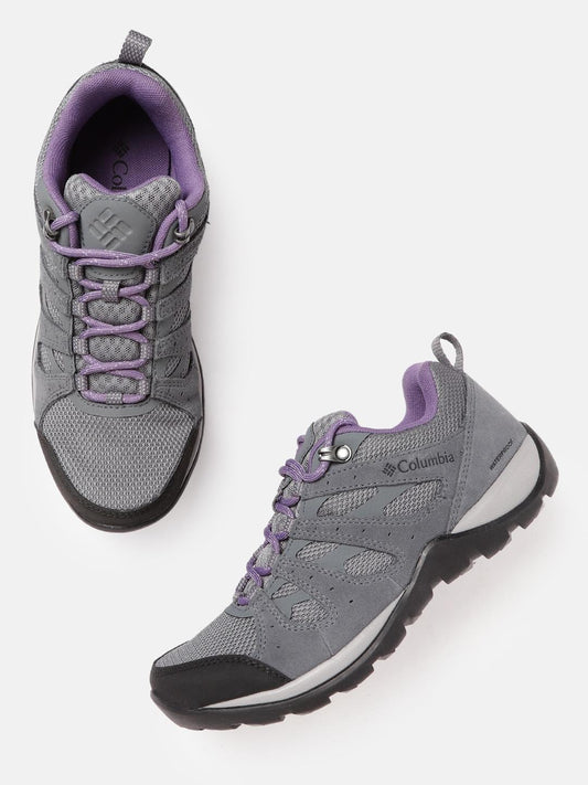 Columbia Women Grey REDMOND V2 Water Resistant Shoes