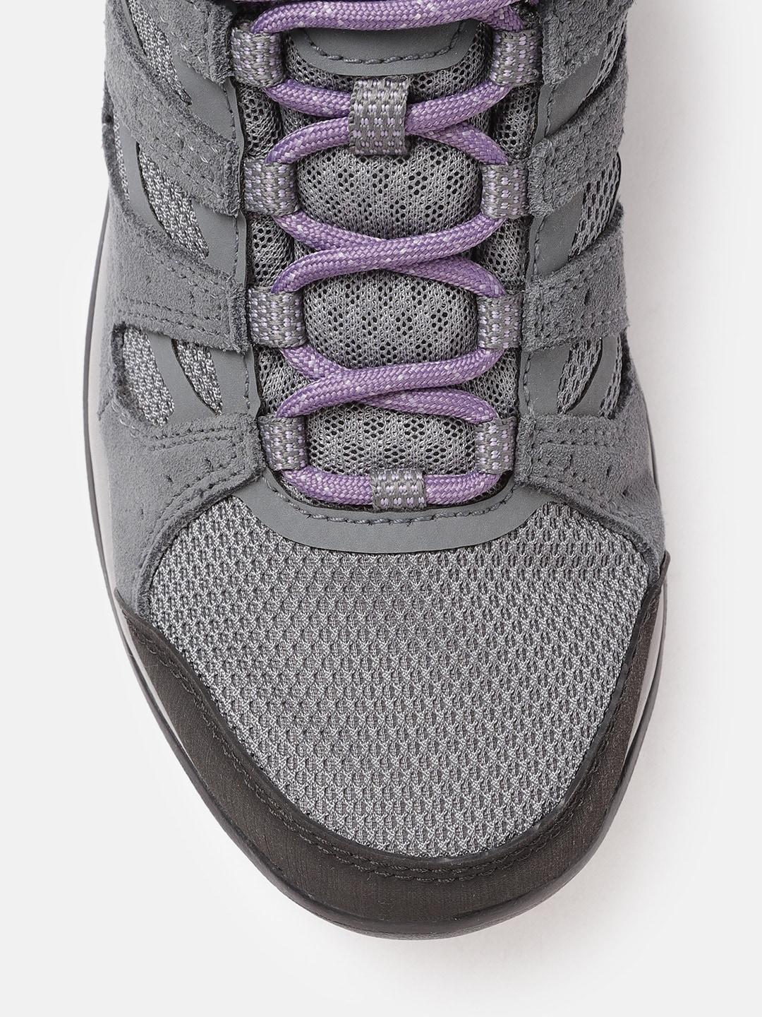 Columbia Women Grey REDMOND V2 Water Resistant Shoes