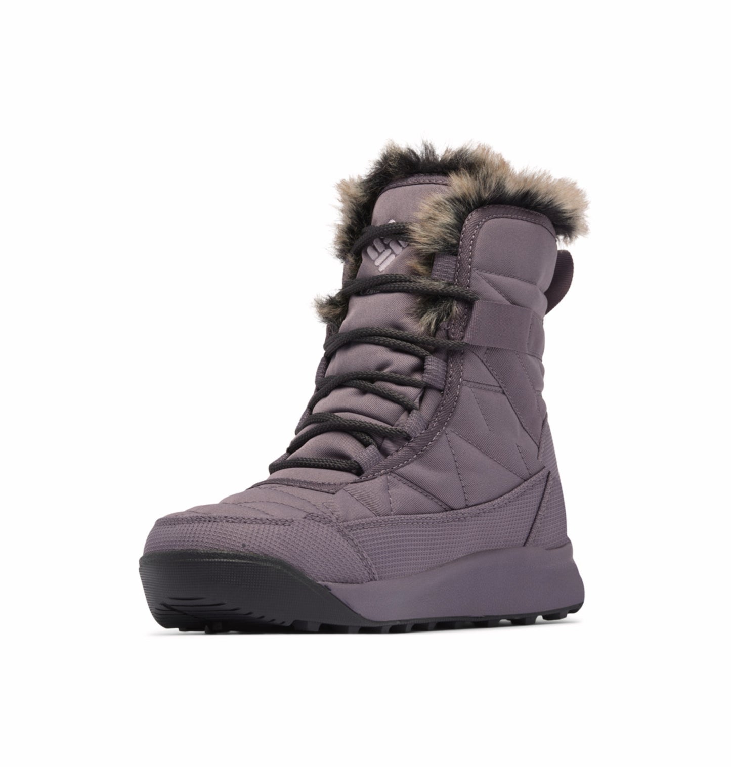 Columbia Women Purple OmniHeat Reflective Minx Shorty IV Waterproof Snow Sports Boots