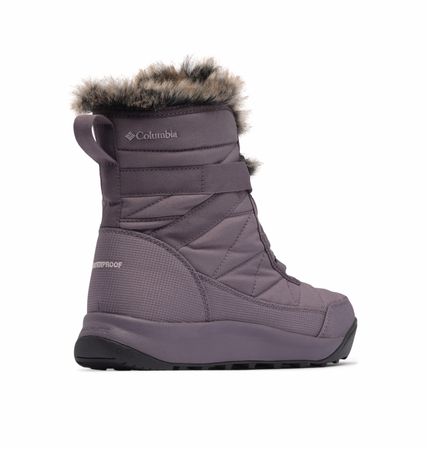 Columbia Women Purple OmniHeat Reflective Minx Shorty IV Waterproof Snow Sports Boots