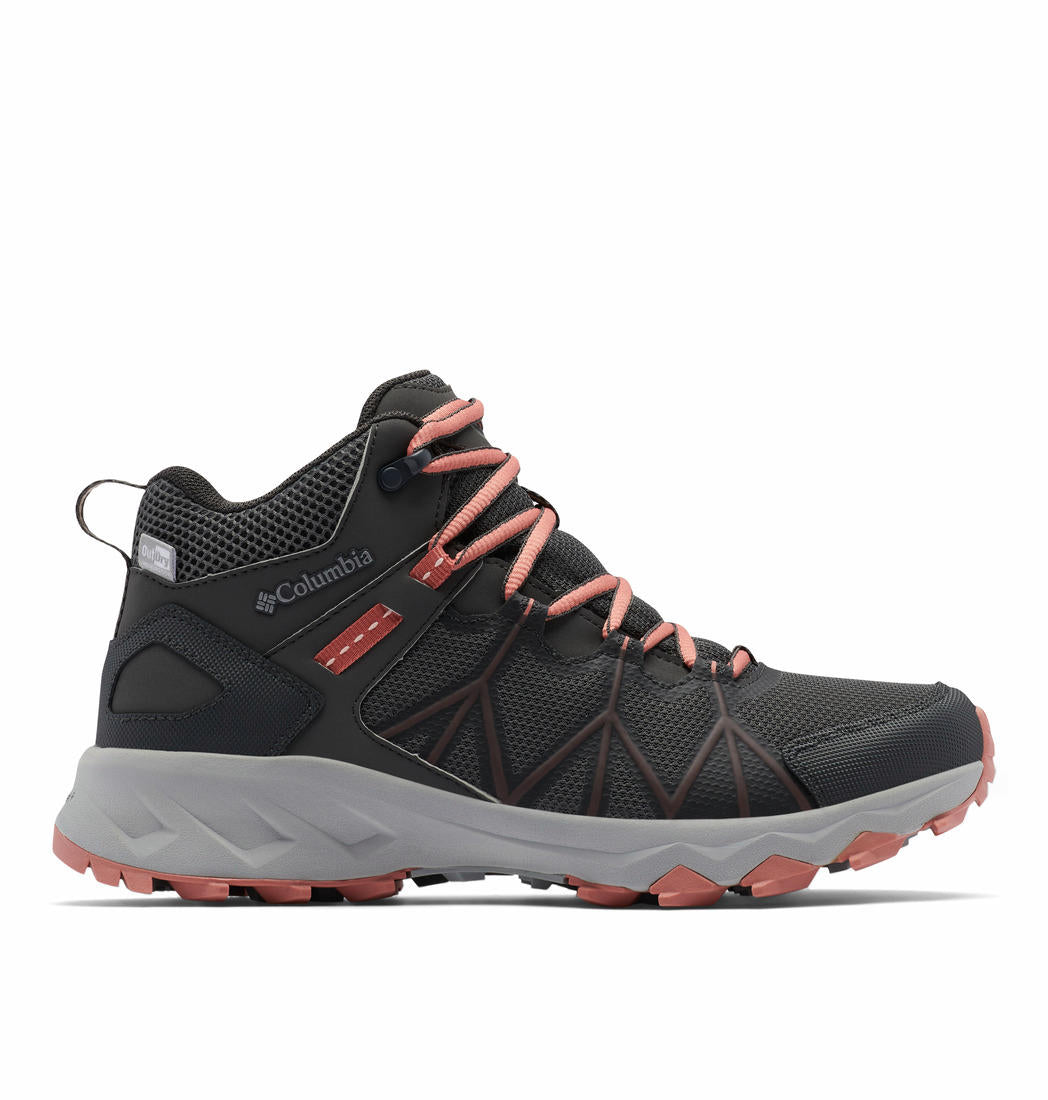 Columbia Womens Grey Peakfreak II Mid Outdry Waterproof