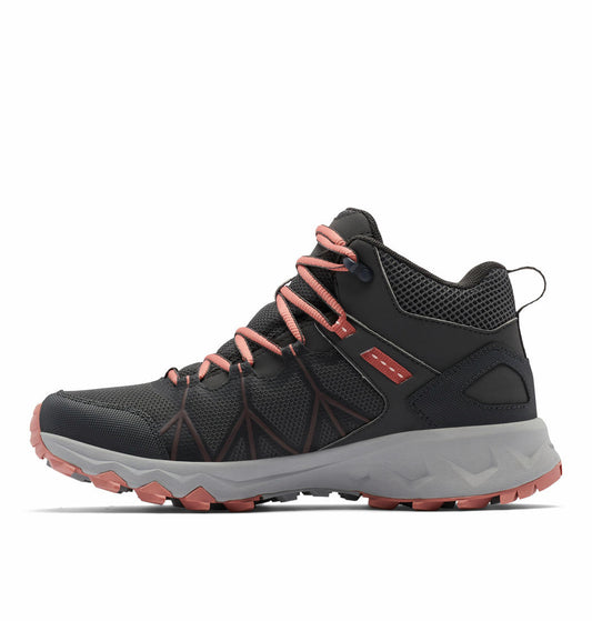 Columbia Womens Grey Peakfreak II Mid Outdry Waterproof