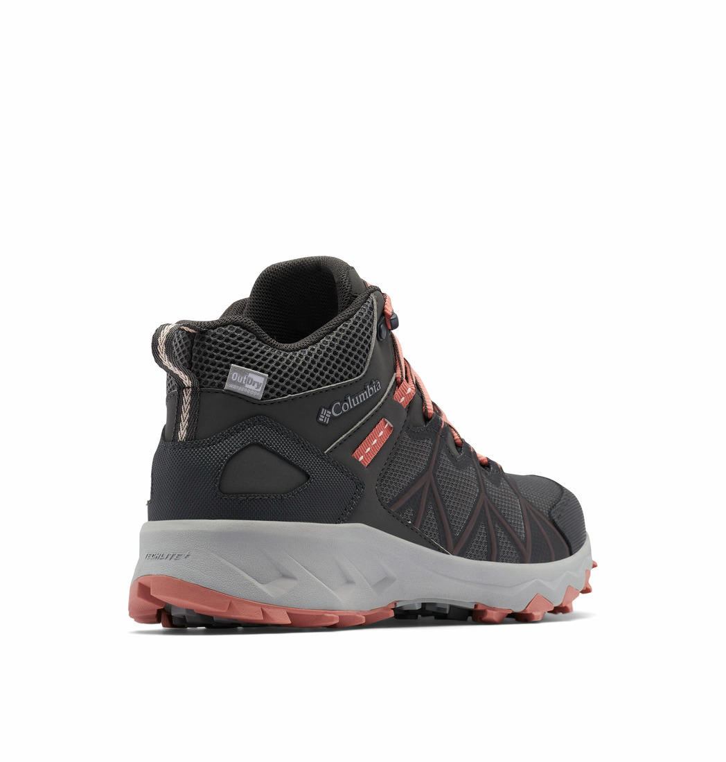 Columbia Womens Grey Peakfreak II Mid Outdry Waterproof