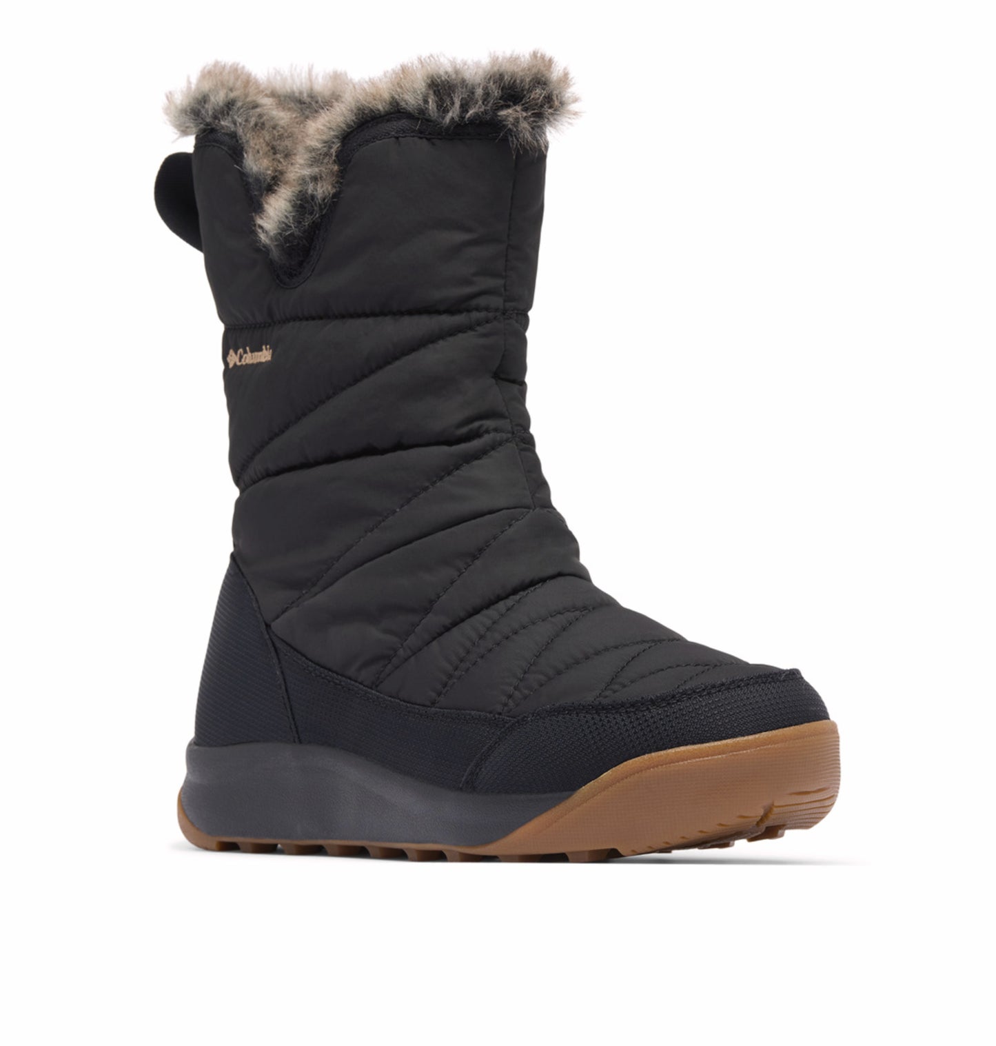 Columbia Women Black OmniHeat Reflective Minx Slip V Waterproof Snow Sports Boots