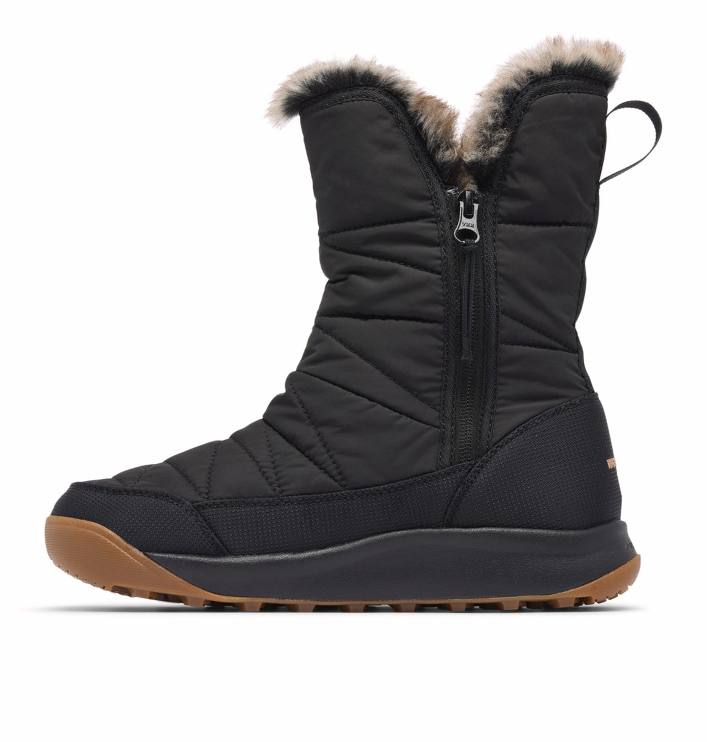 Columbia Women Black OmniHeat Reflective Minx Slip V Waterproof Snow Sports Boots