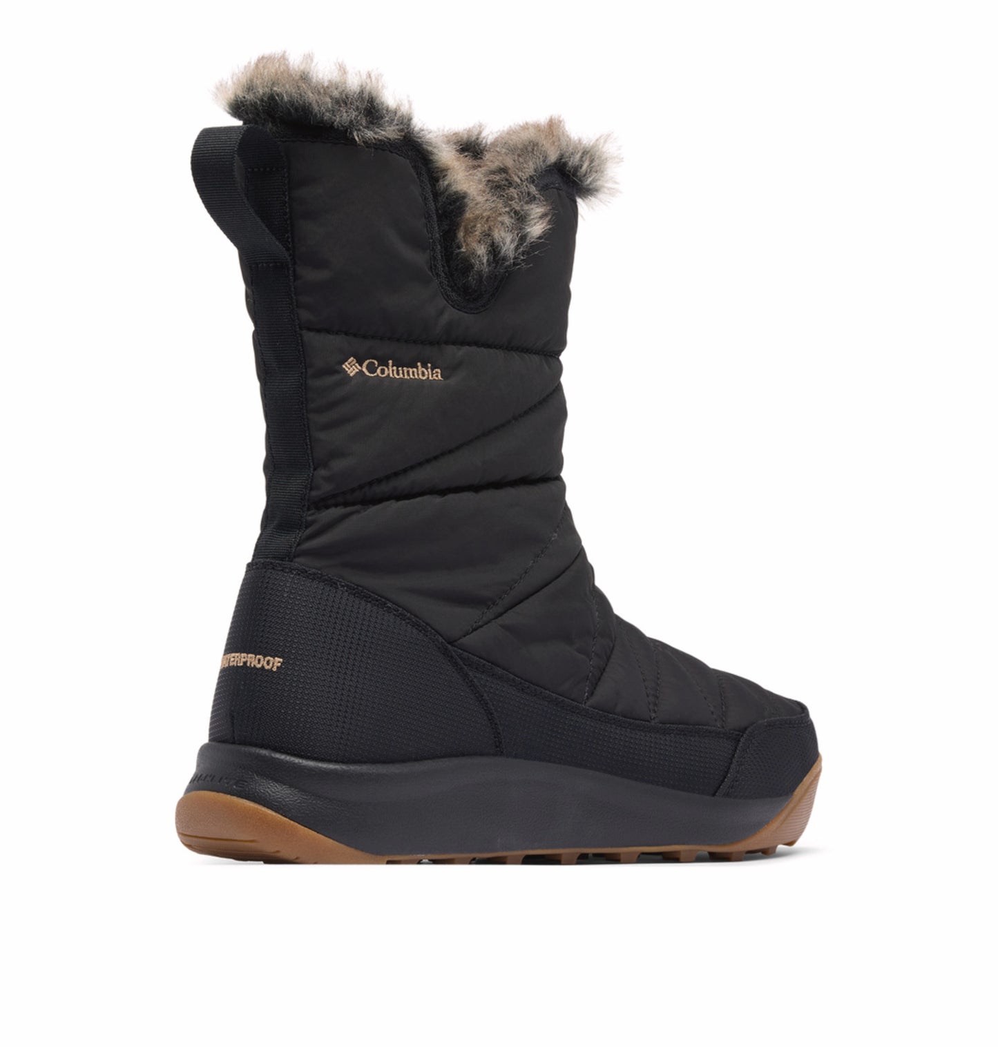 Columbia Women Black OmniHeat Reflective Minx Slip V Waterproof Snow Sports Boots