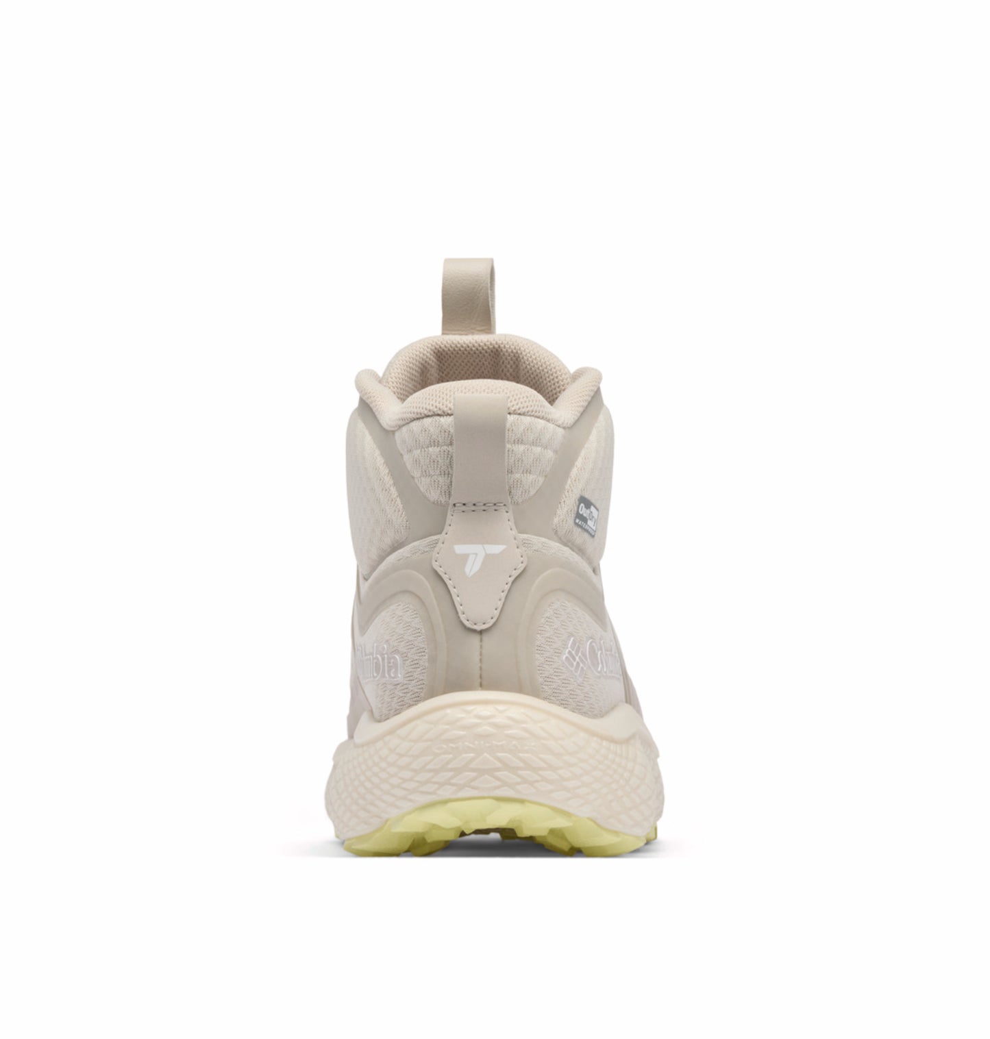 Columbia Women Beige OmniMax Escape Thrive Titanium Waterproof Hiking and Trekking Shoes