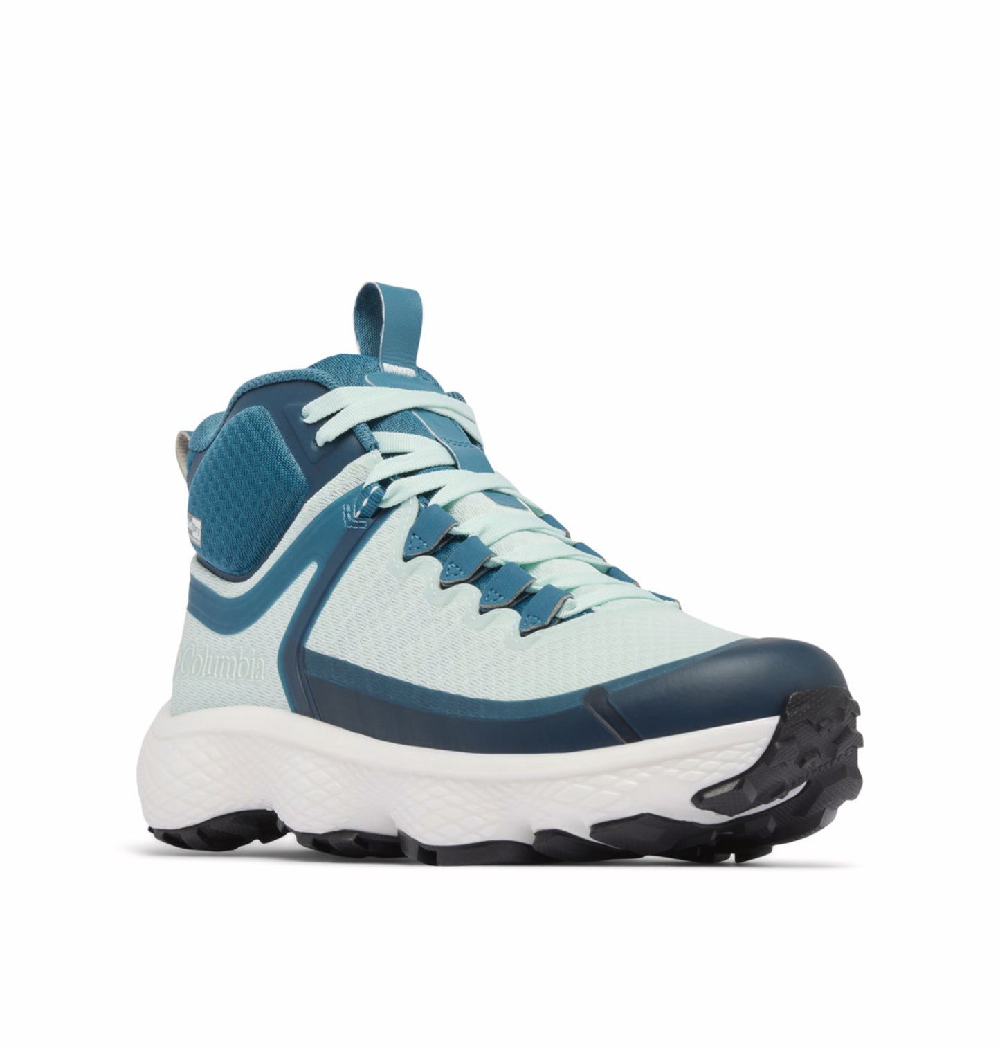 Columbia Women Blue OmniMax Escape Thrive Titanium Waterproof Hiking and Trekking Shoes
