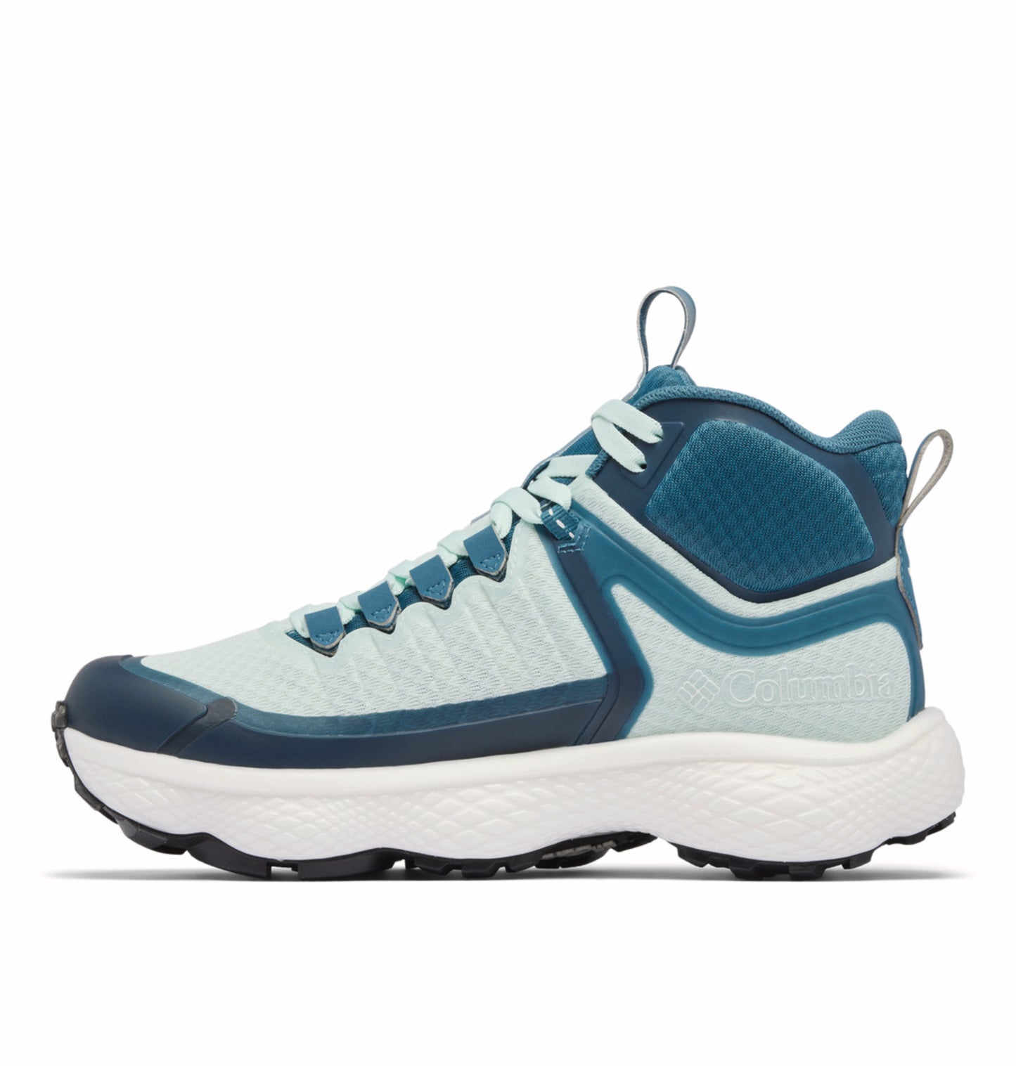 Columbia Women Blue OmniMax Escape Thrive Titanium Waterproof Hiking and Trekking Shoes