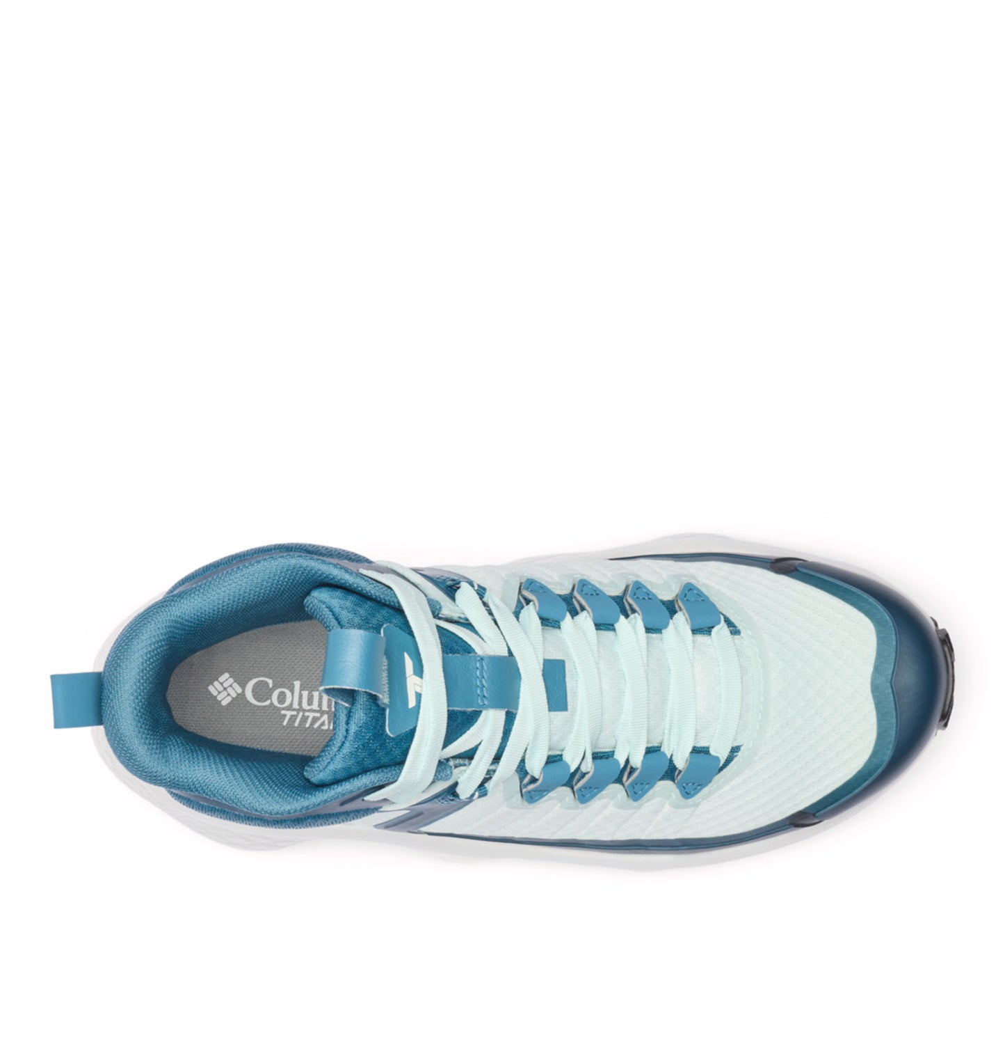 Columbia Women Blue OmniMax Escape Thrive Titanium Waterproof Hiking and Trekking Shoes