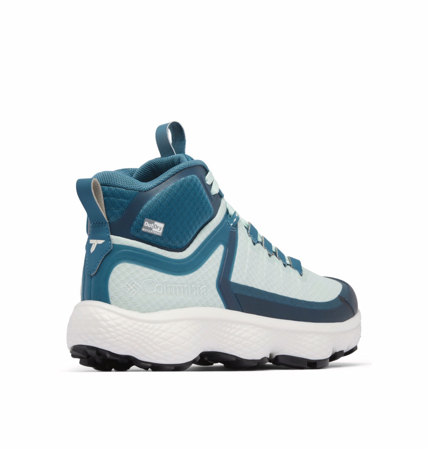 Columbia Women Blue OmniMax Escape Thrive Titanium Waterproof Hiking and Trekking Shoes