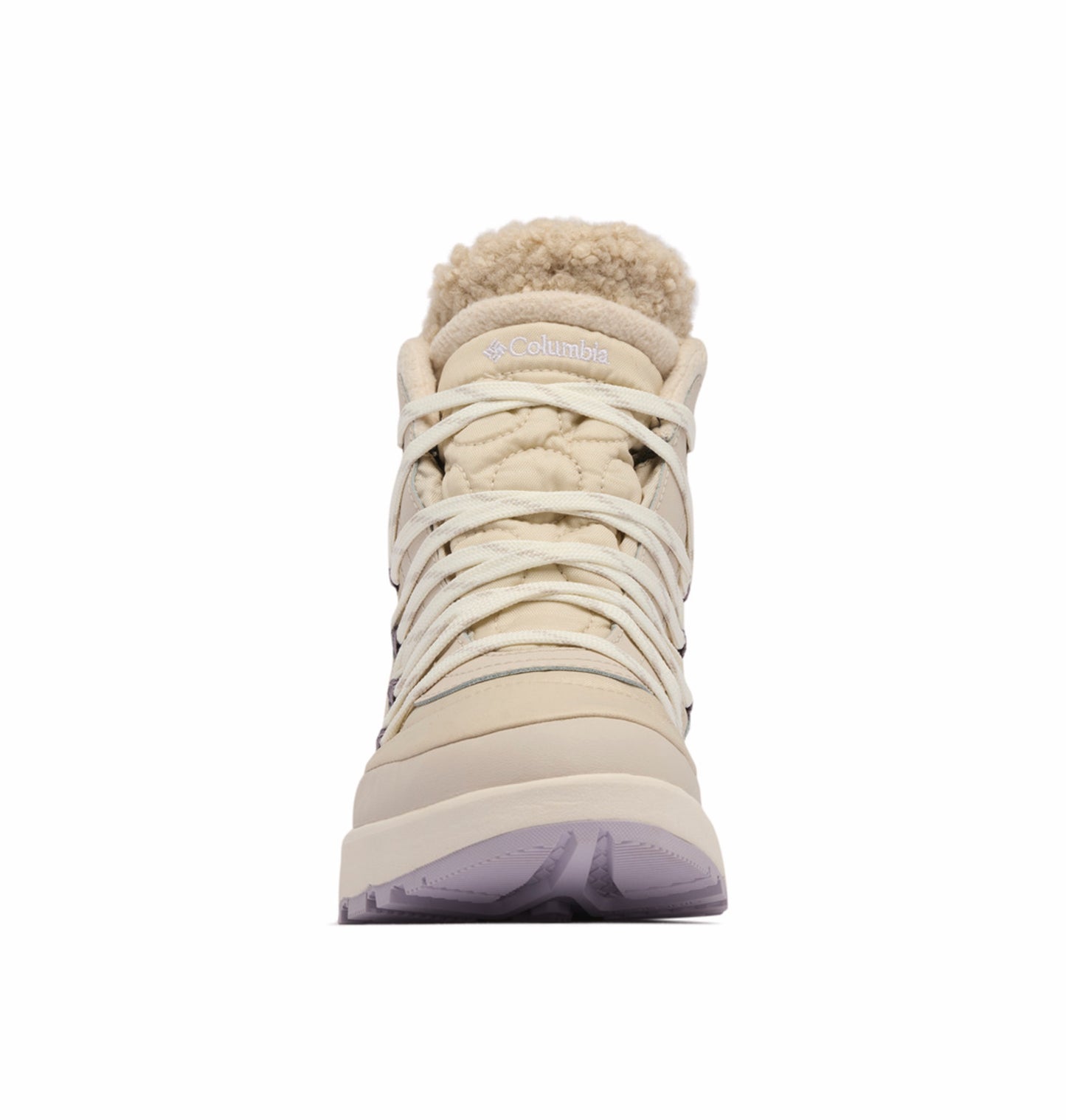 Columbia Women Beige OmniHeat Reflective Red Hills Waterproof Snow Sports Boots