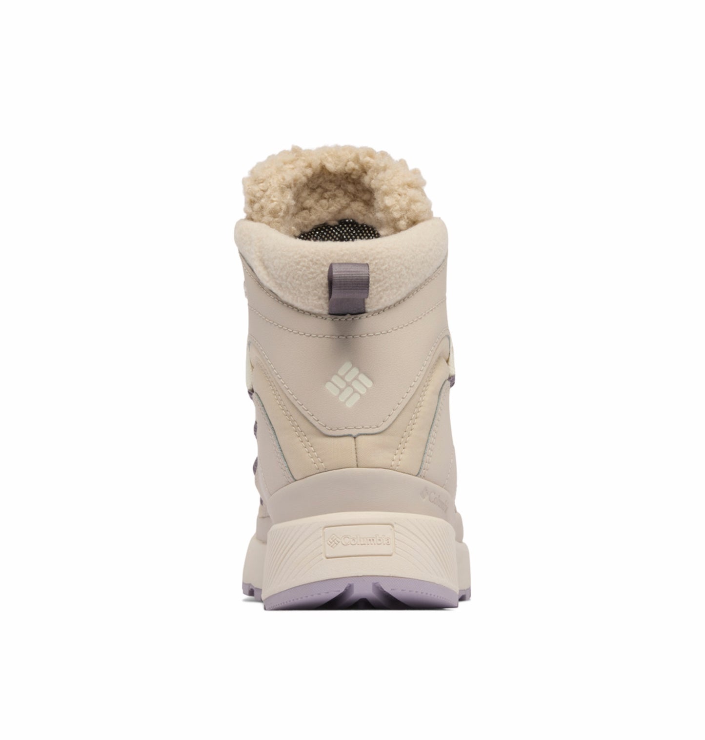 Columbia Women Beige OmniHeat Reflective Red Hills Waterproof Snow Sports Boots