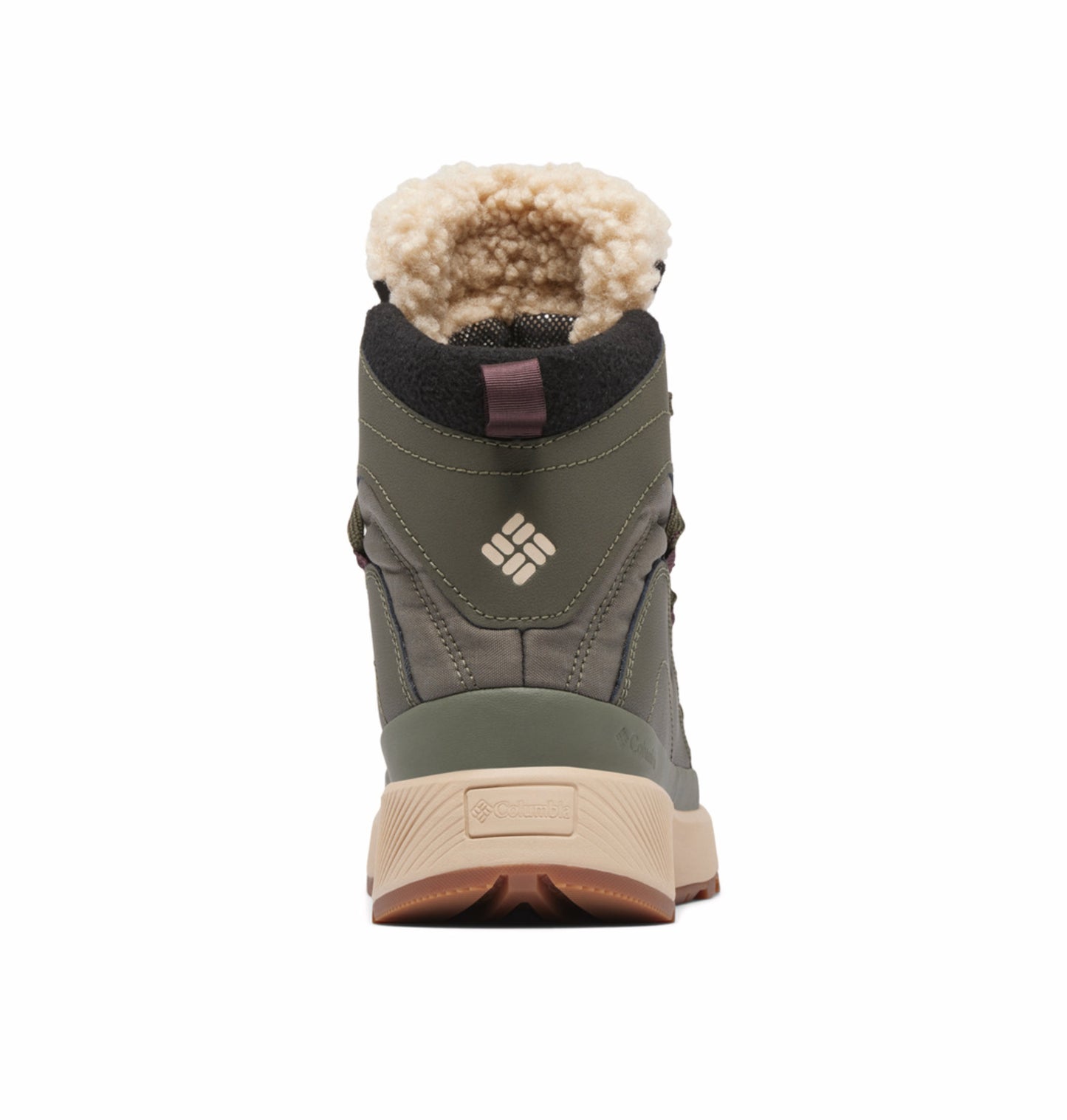 Columbia Women Green OmniHeat Reflective Red Hills Waterproof Snow Sports Boots