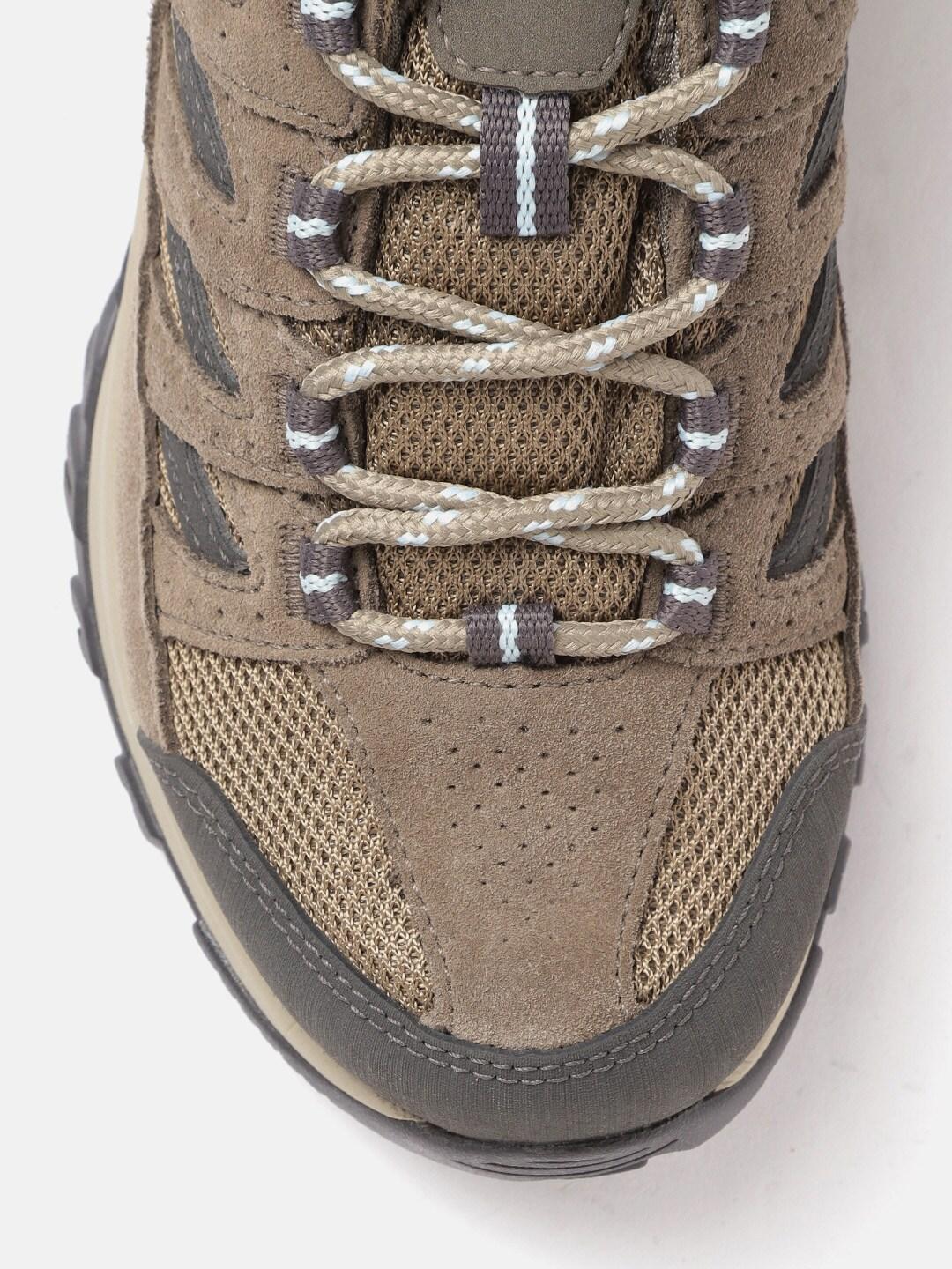 Columbia Women Brown CRESTWOOD Water Resistant Shoes