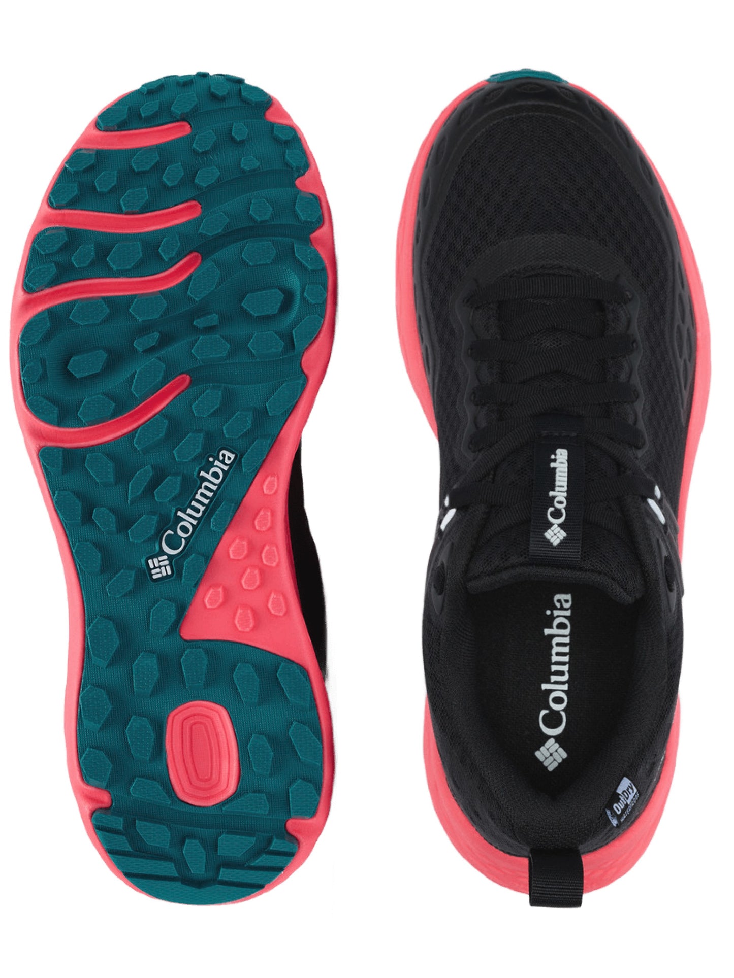 Columbia Women Black OutDry Konos TRS Waterproof Hiking Shoes