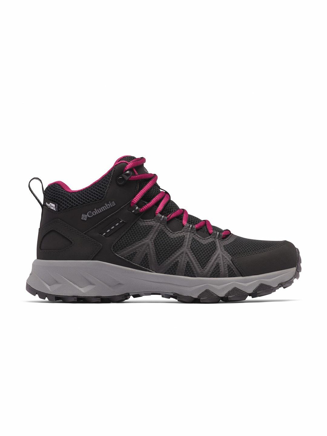 Columbia Women’s Black OutDry Peakfreak II Mid Fully Waterproof Hiking Shoes