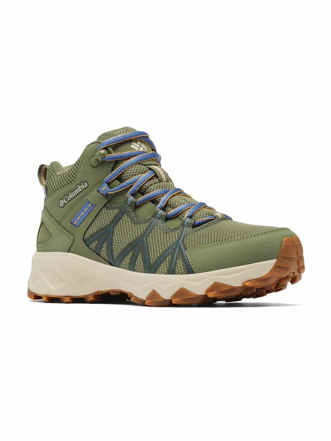 Columbia Women's Green OutDry Peakfreak II Mid Waterproof Hiking Shoes
