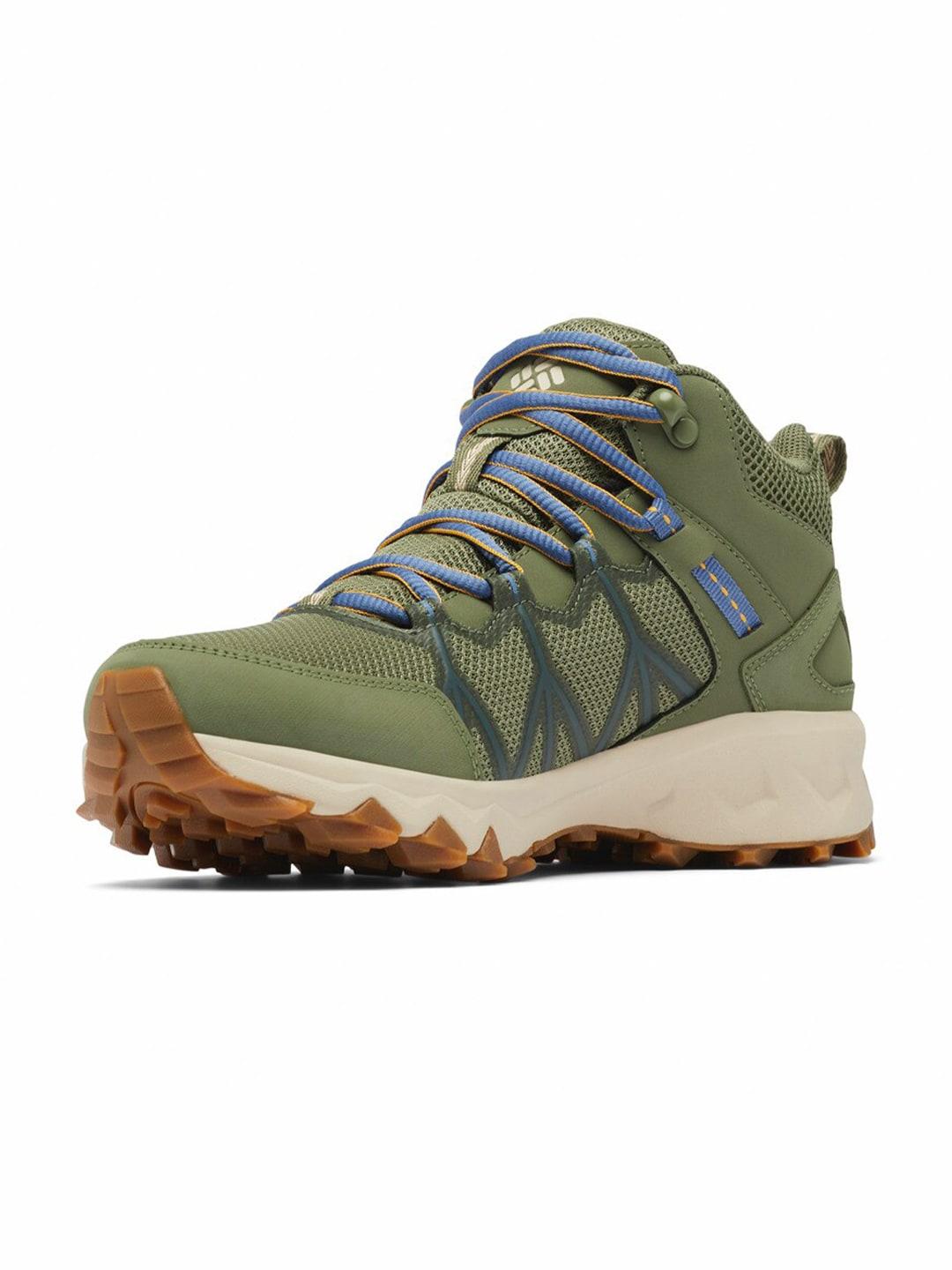 Columbia Women's Green OutDry Peakfreak II Mid Waterproof Hiking Shoes