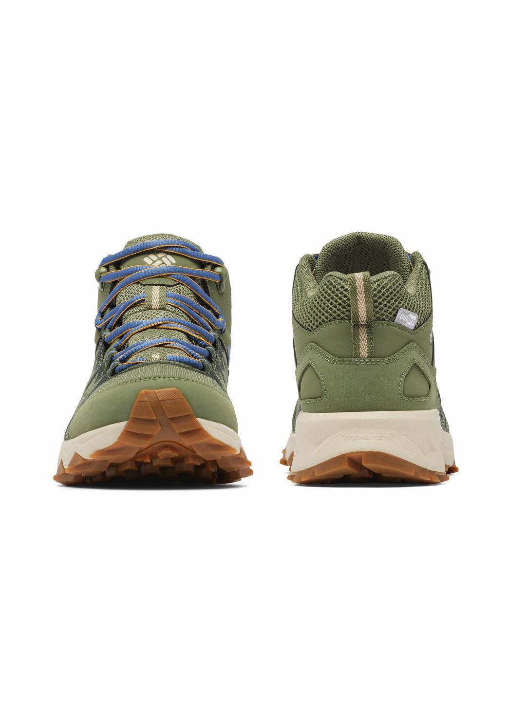 Columbia Women's Green OutDry Peakfreak II Mid Waterproof Hiking Shoes