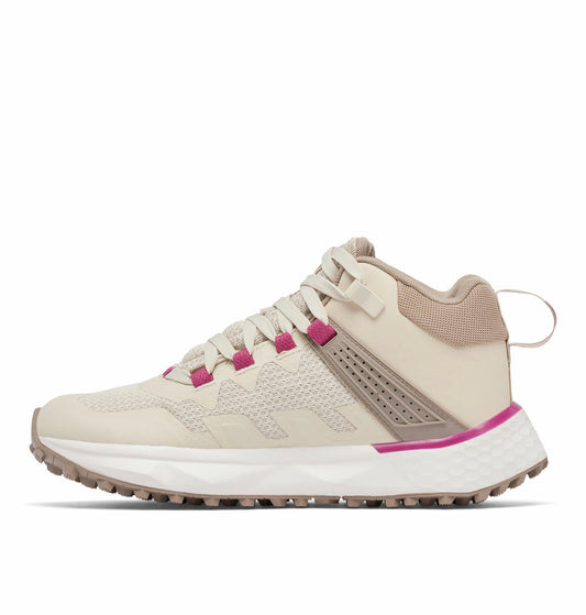 Columbia Womens Cream Facet 75 Mid Outdry Shoes