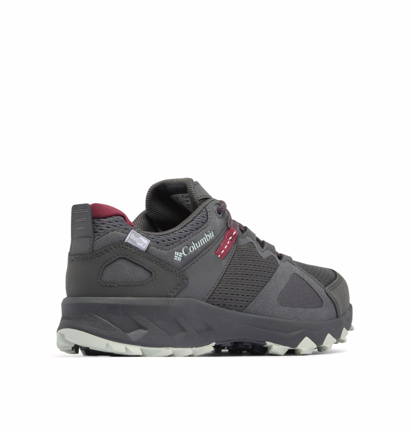 Columbia Women Dark Grey OutDry Peakfreak Hera Hiking Shoes - Fully Waterproof Trekking Footwear