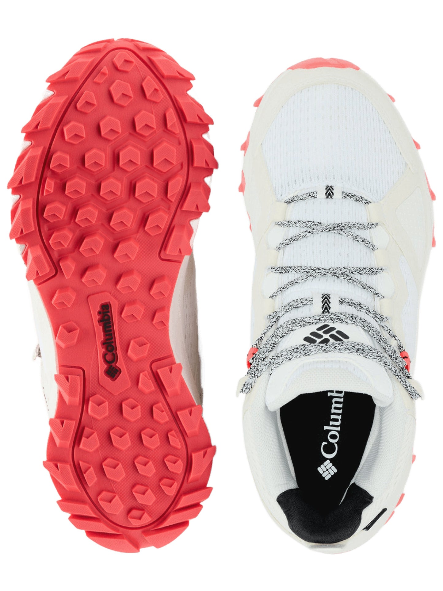 Columbia Women Off- White OutDry Peakfreak Hera Hiking & Trekking Shoes (Fully Waterproof)