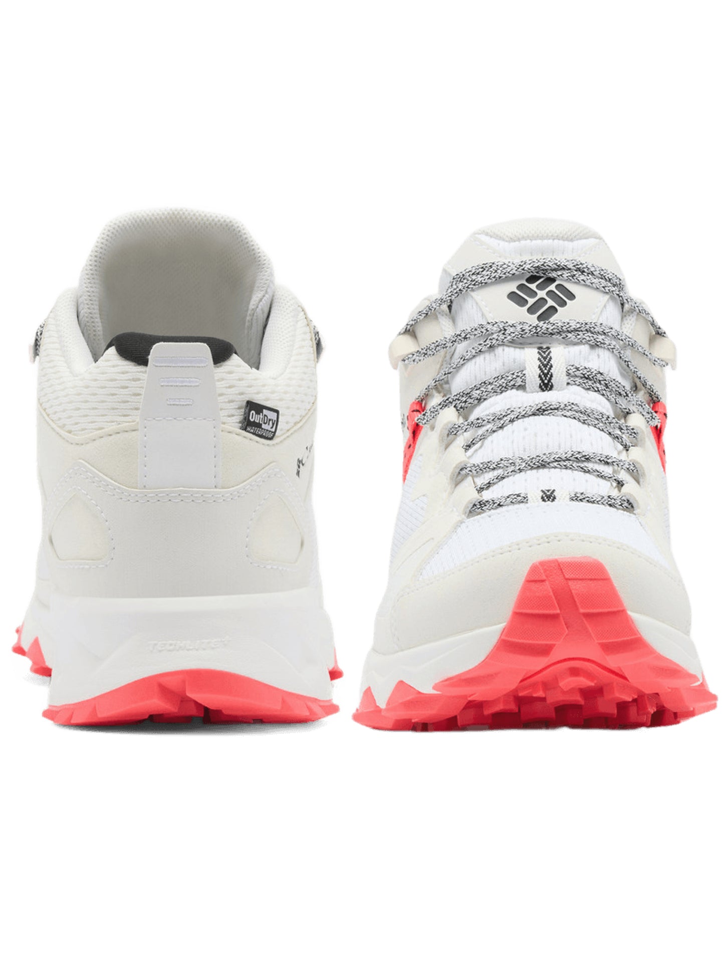 Columbia Women Off- White OutDry Peakfreak Hera Hiking & Trekking Shoes (Fully Waterproof)
