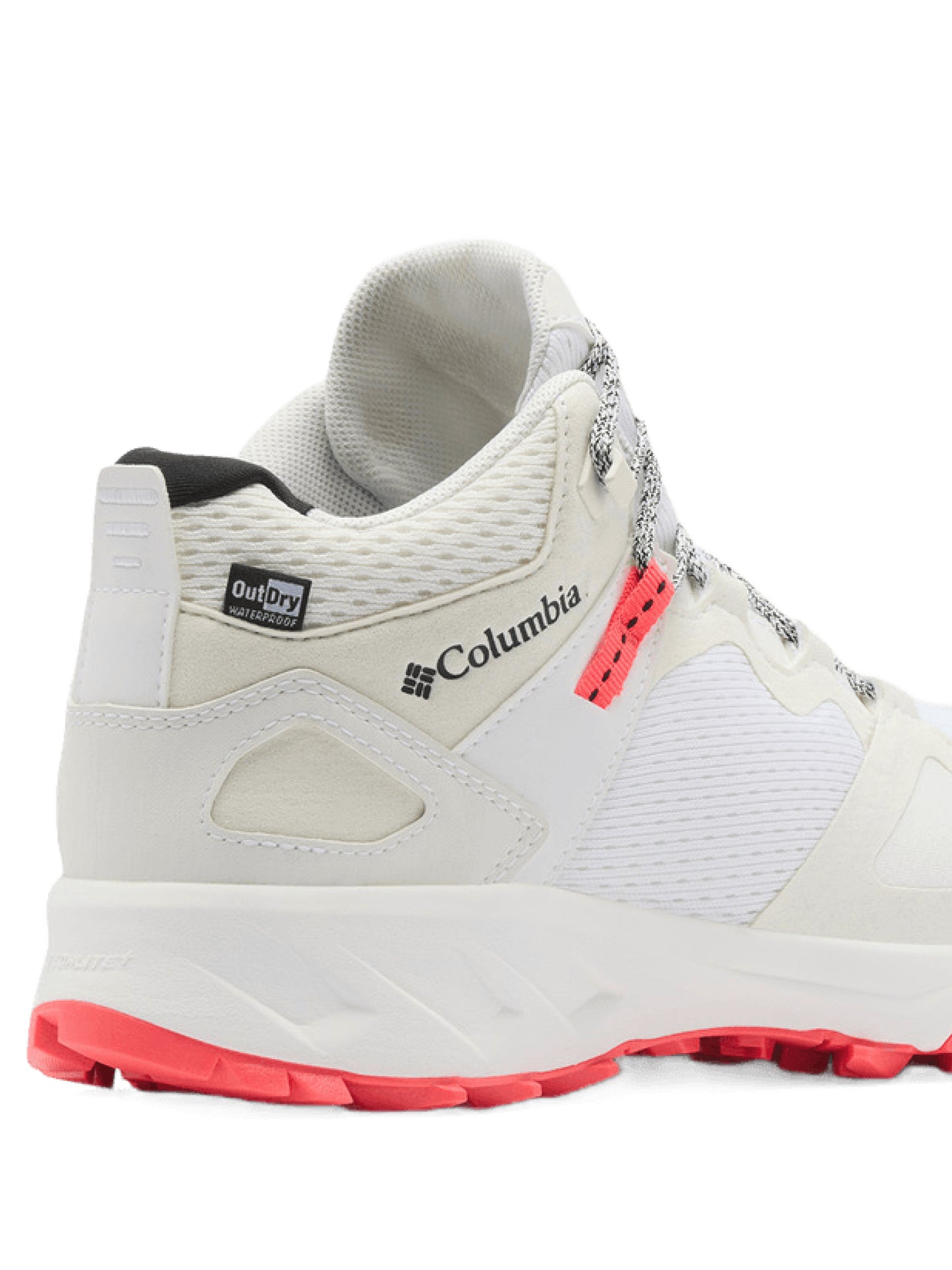 Columbia Women Off- White OutDry Peakfreak Hera Hiking & Trekking Shoes (Fully Waterproof)