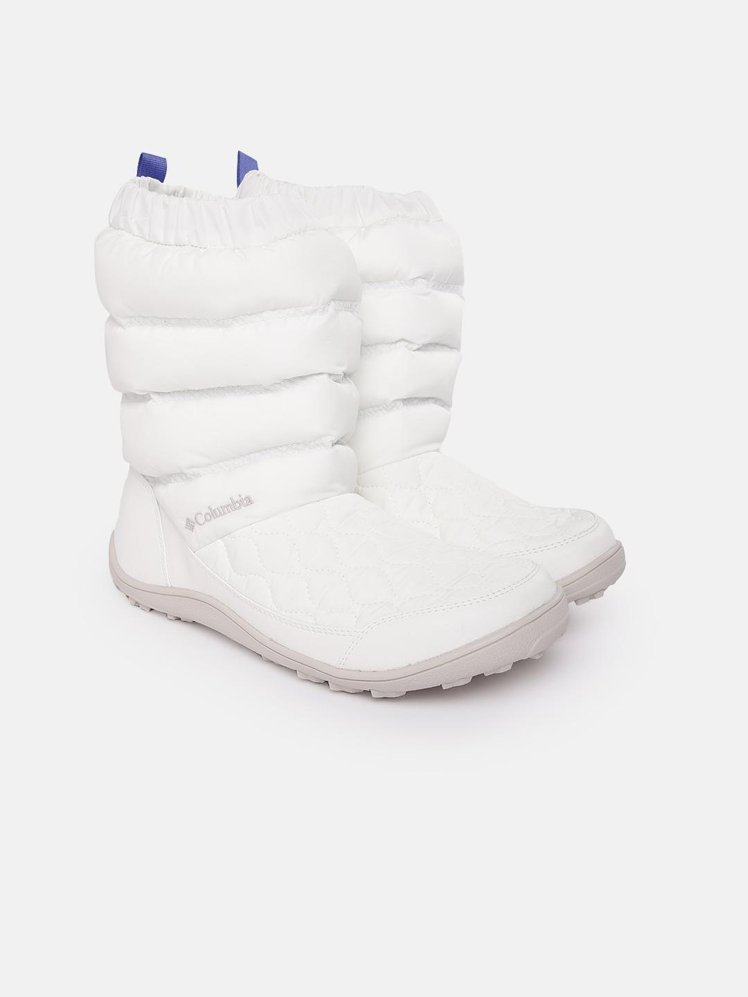 A Women Wearing Columbia Women White MINX SLIP IV