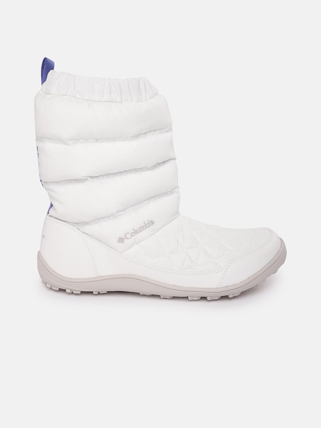 A Women Wearing Columbia Women White MINX SLIP IV