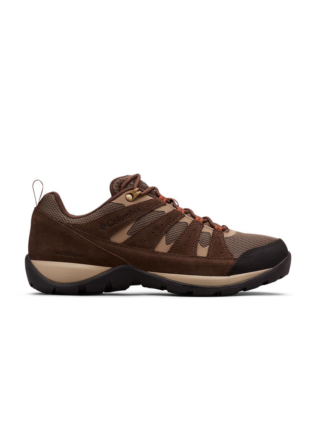Columbia Men Brown REDMOND V2 Water Resistant Shoes