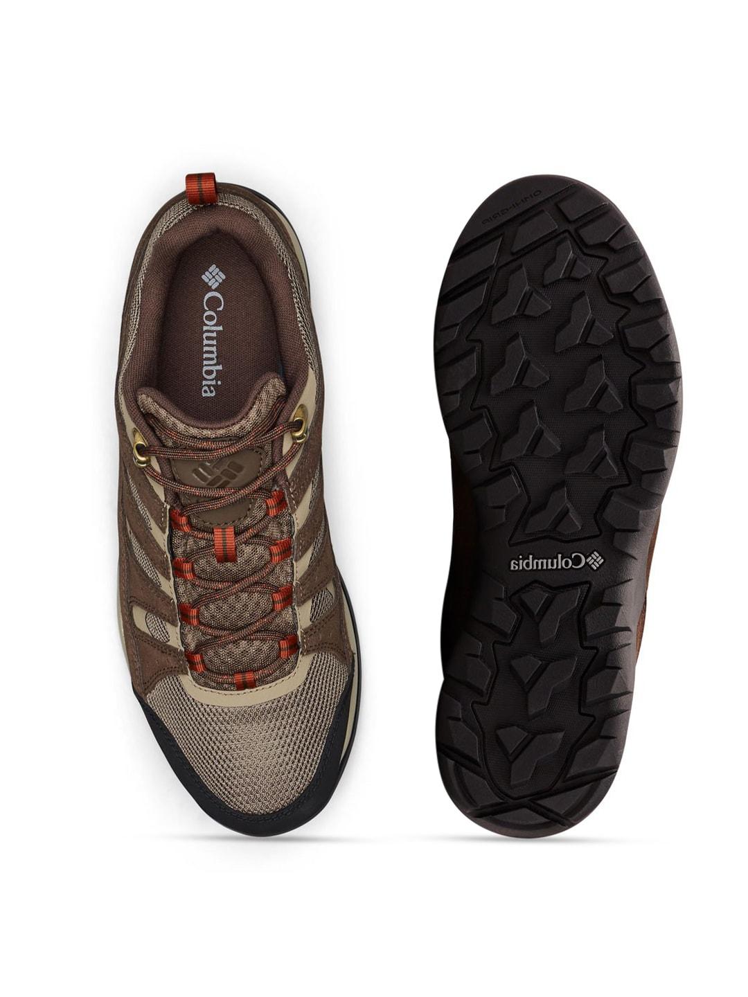 Columbia Men Brown REDMOND V2 Water Resistant Shoes